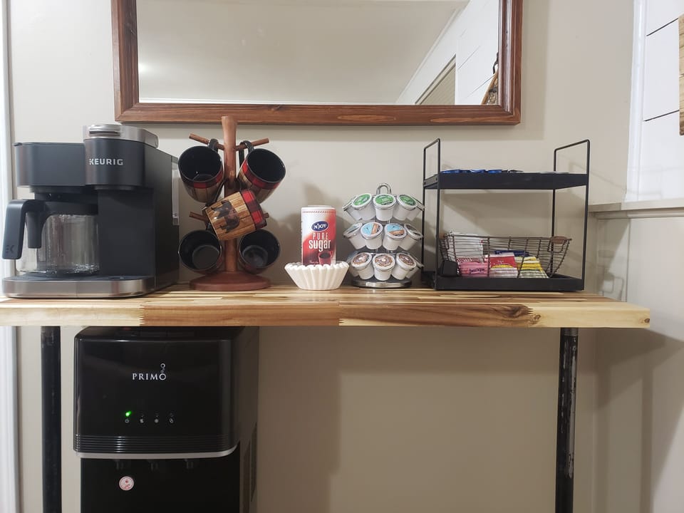 Coffee Bar with various local Coffee and assorted teas.