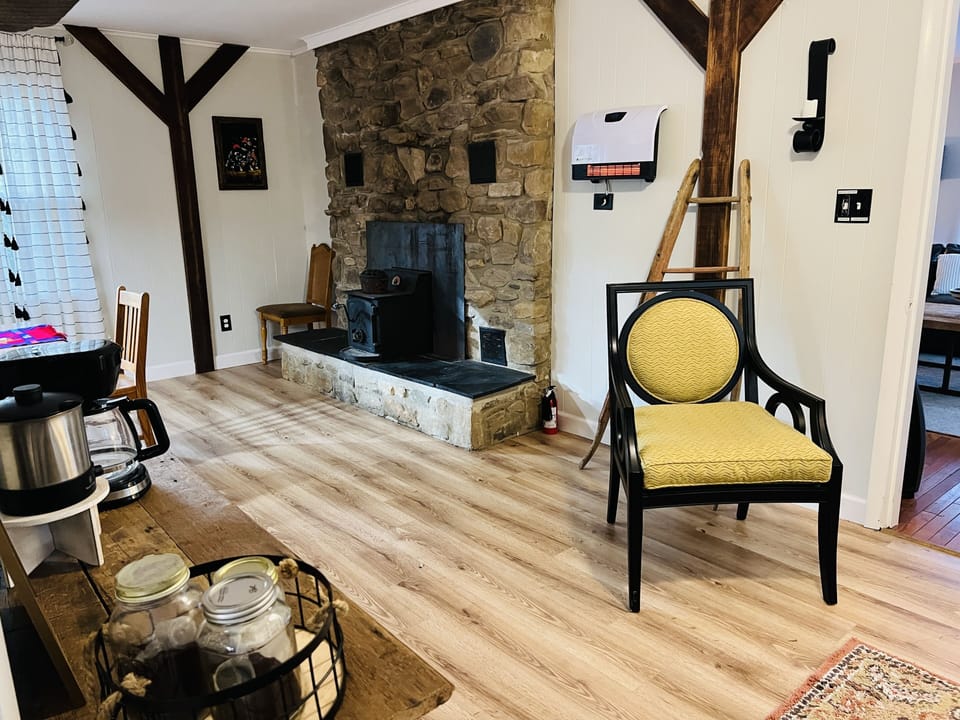 This is a great bonus area to sit, relax, and plan each day of your stay.