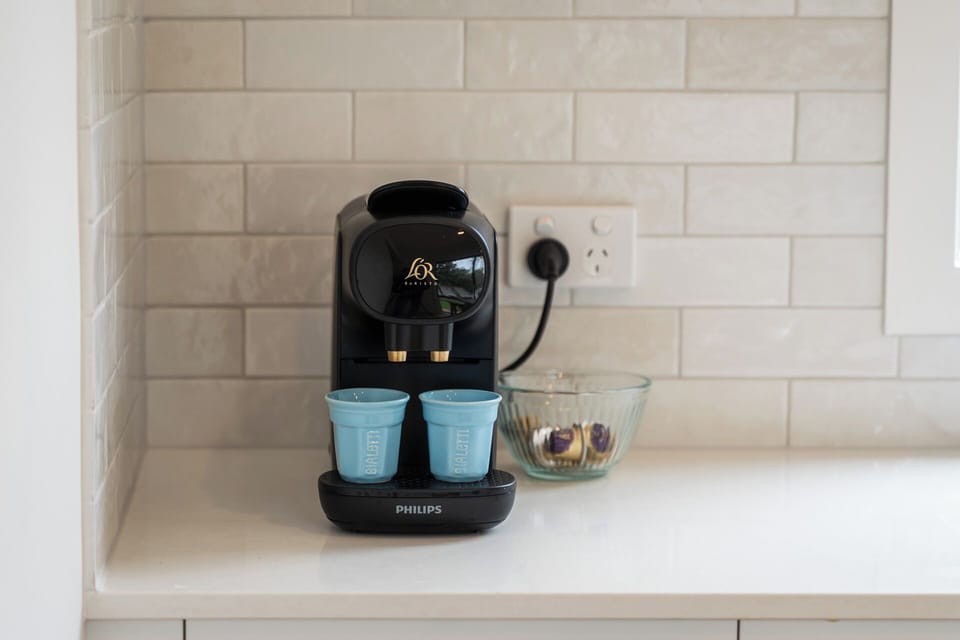 Coffee pod machine