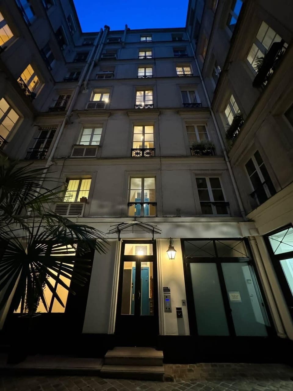 Main building of the property.