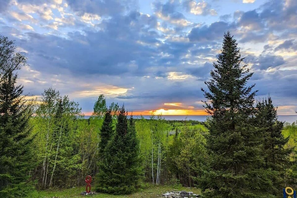 Relax and unwind in the serene tranquility of the lush wooded surroundings.