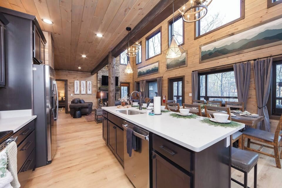 Always be a part of the conversation in this kitchen