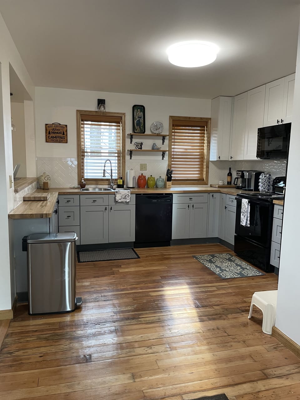 Fully equipped kitchen with Keurig and Mr Coffee