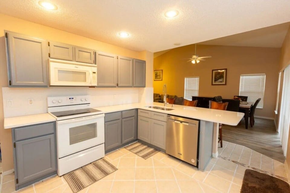 Fully equipped modern kitchen for all your cooking needs.