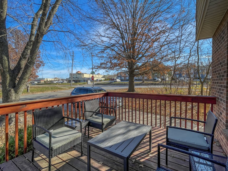 Deck space outside