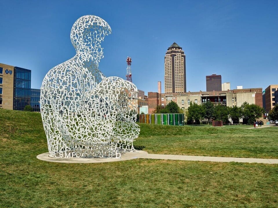 Near Papajohn Sculpture park