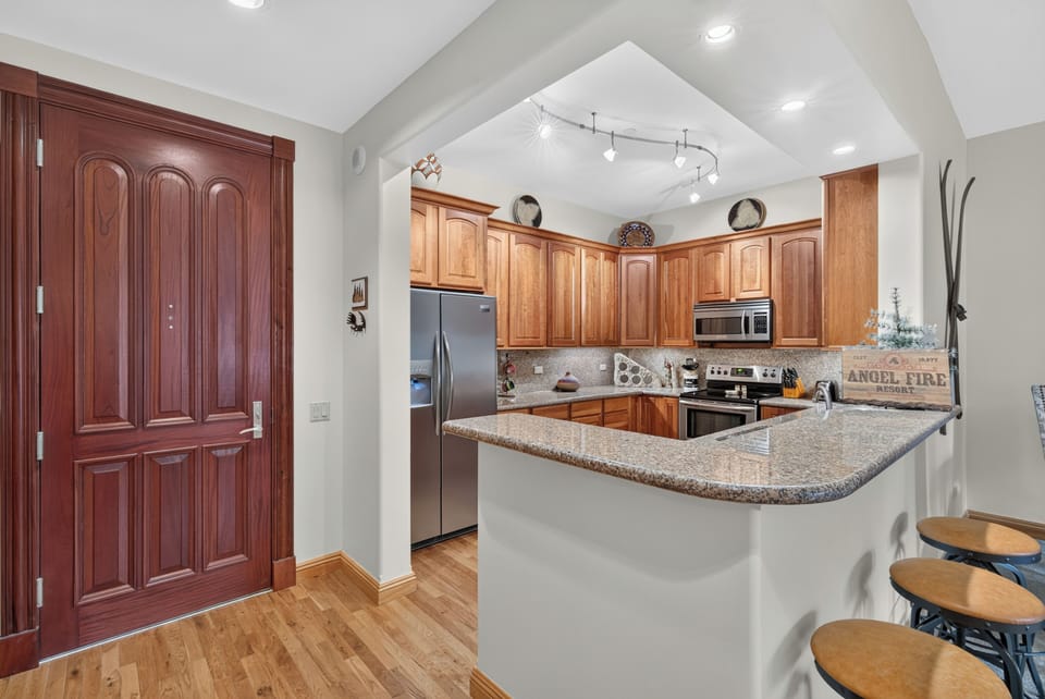 Entry and Kitchen