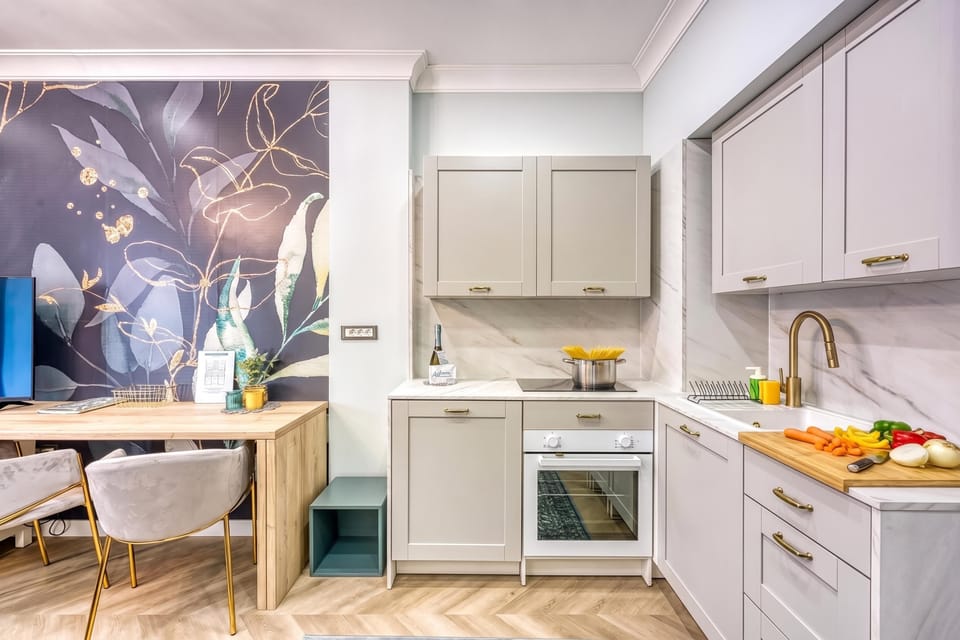 Kitchen and dining area
