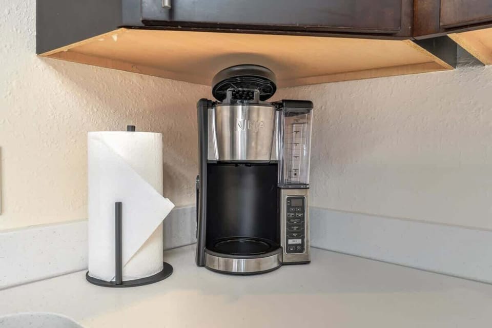 Enjoy a cup of fresh brewed coffee in the morning from the comfort of "home"!