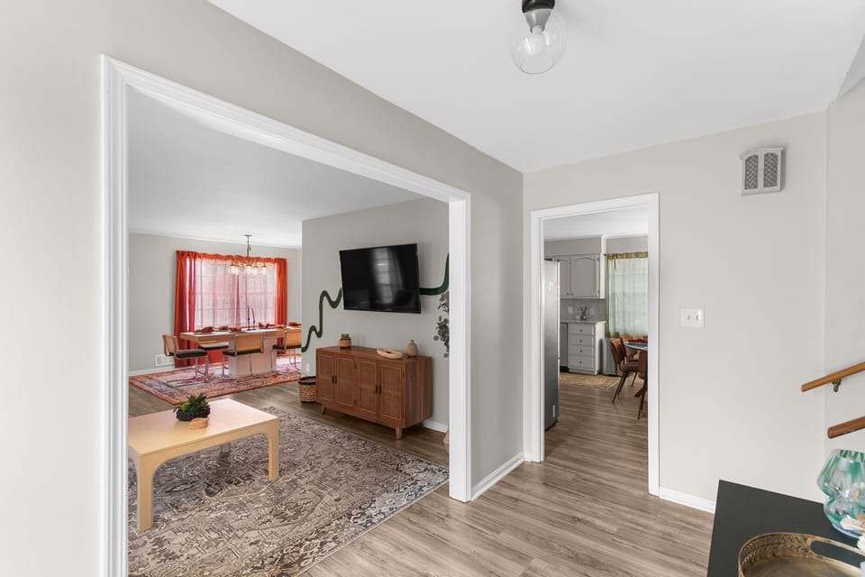 There are two dining area in this property