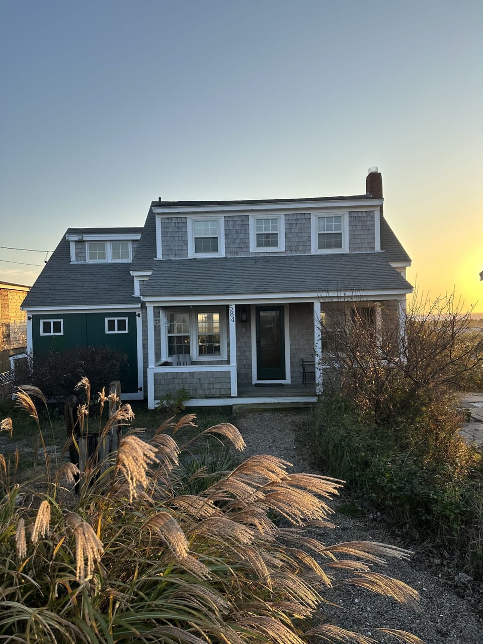 Entrance to the home