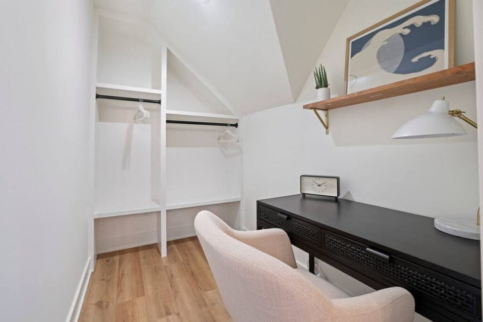 Office/walk in closet off of Master Bedroom