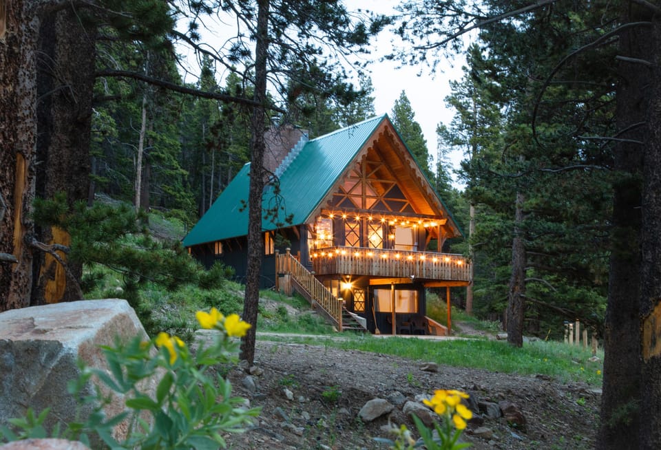 Wild flowers and dawn at the Chalet!