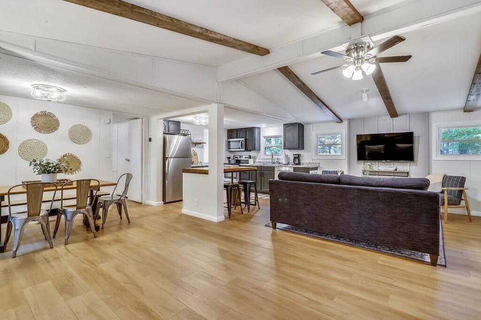 Main living space- kitchen, dining, living room area
