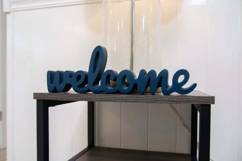 Welcome home!