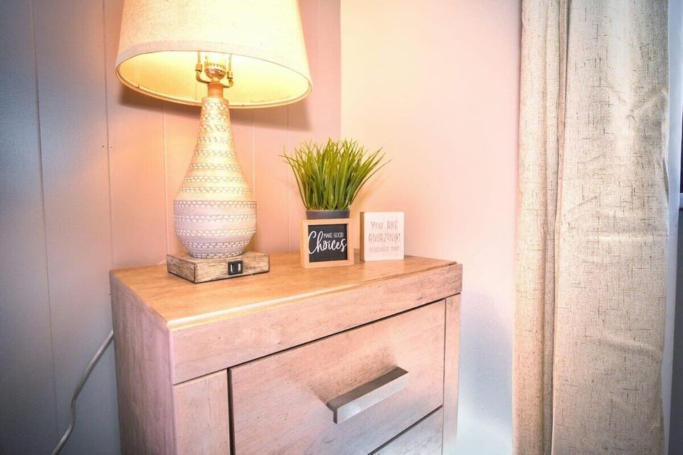 All of the stylish details to make you feel at home!