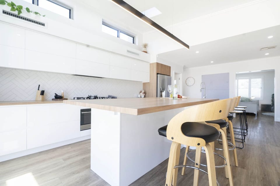 Huge modern kitchen