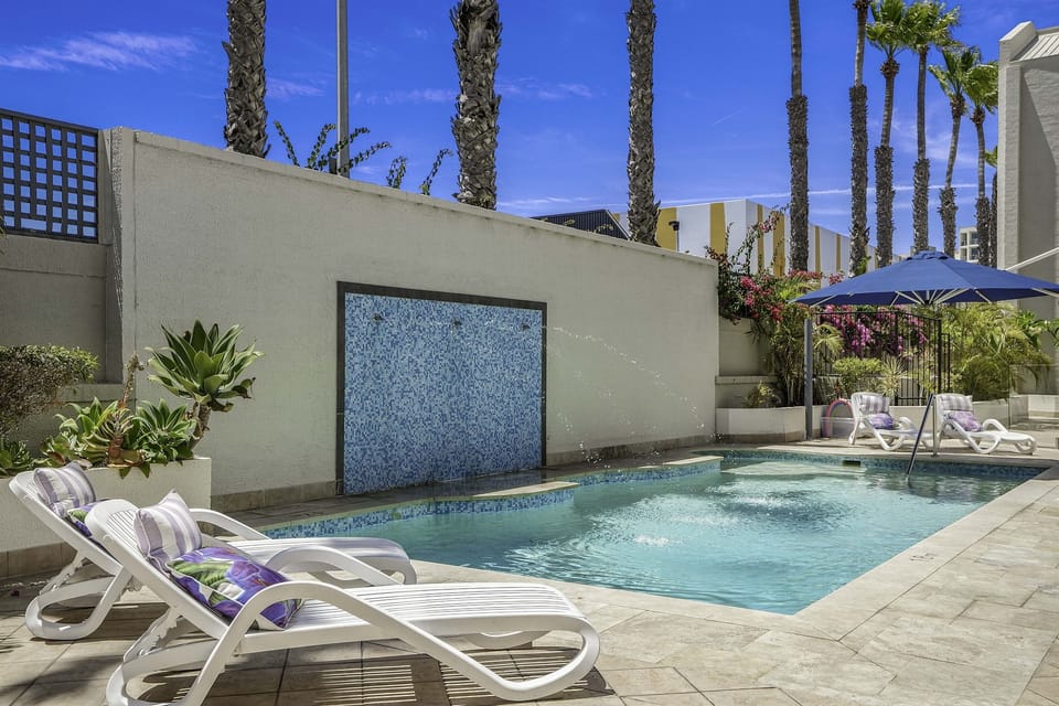 Soak up the sun and unwind by the outdoor pool