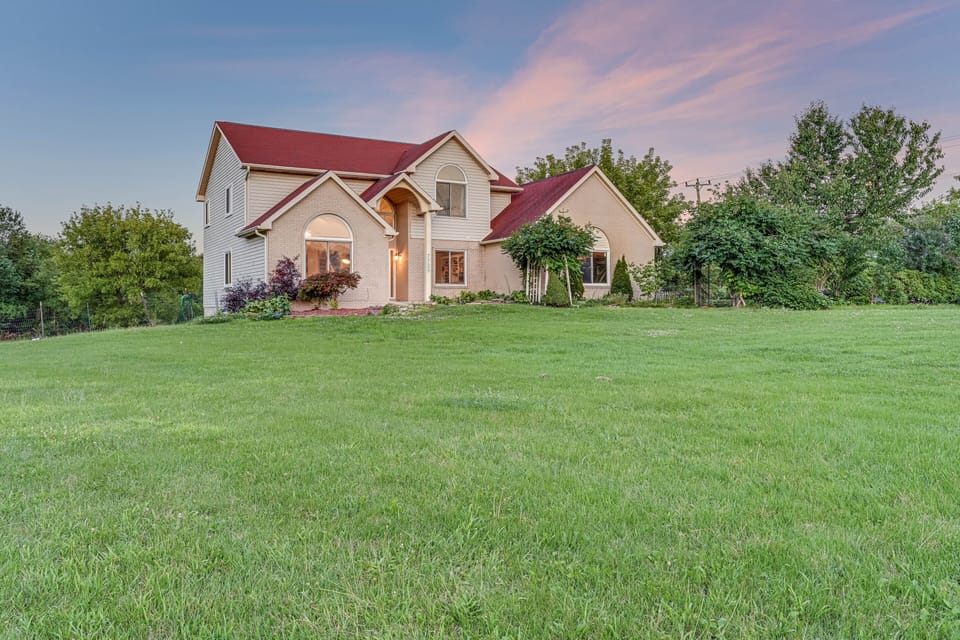 giant front yard