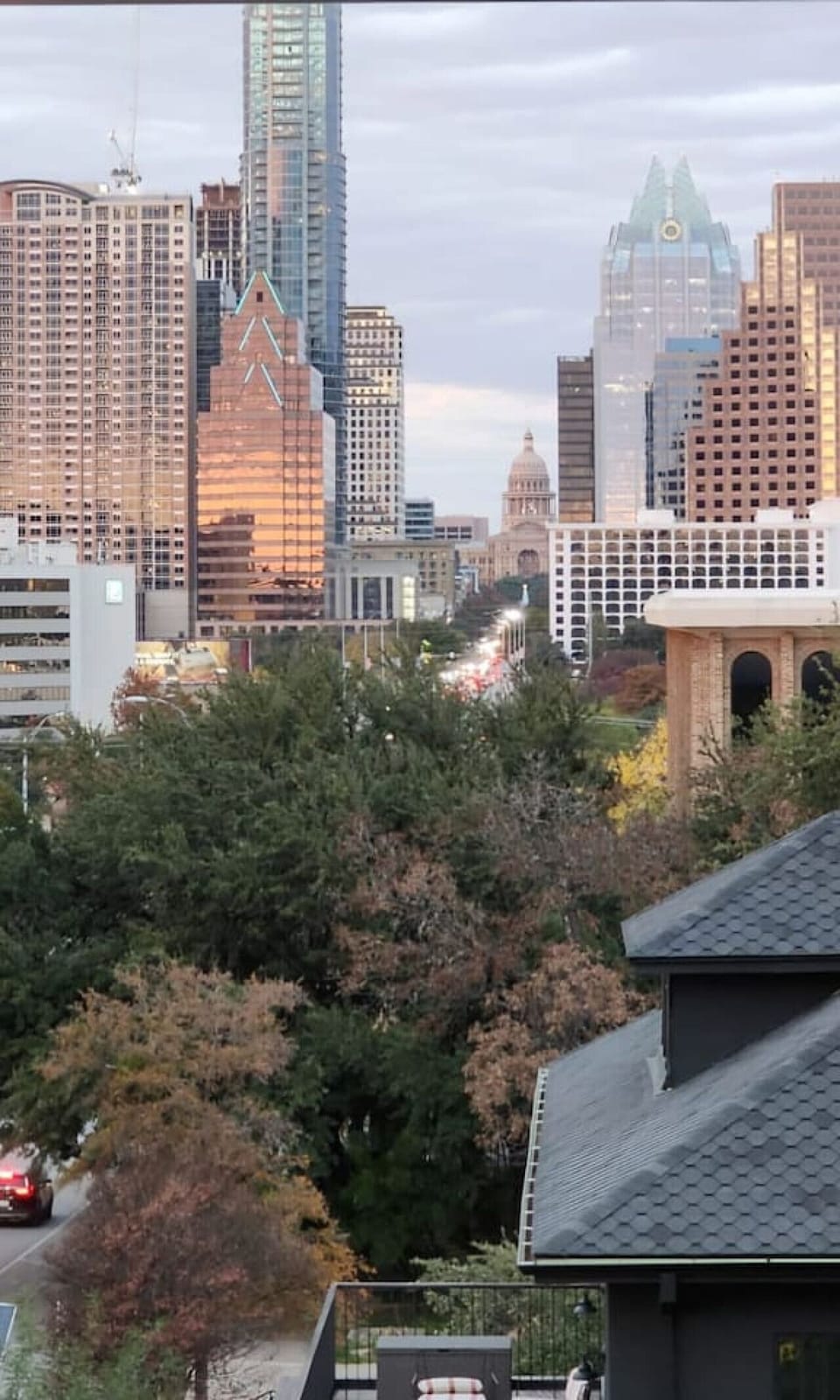 View from property