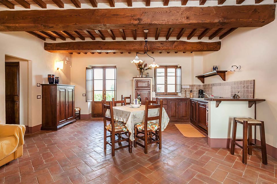 Kitchen and dining area