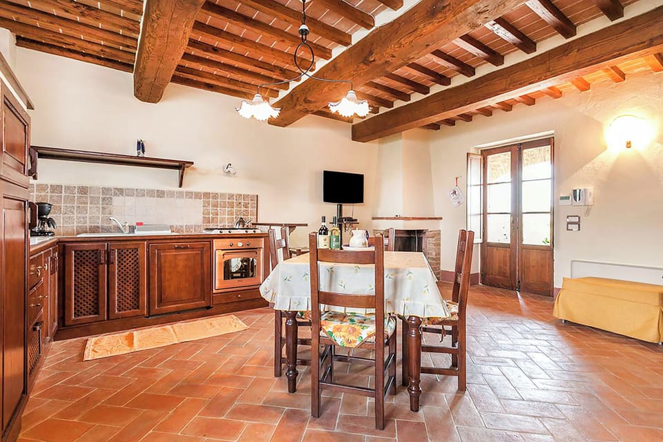Kitchen and dining area