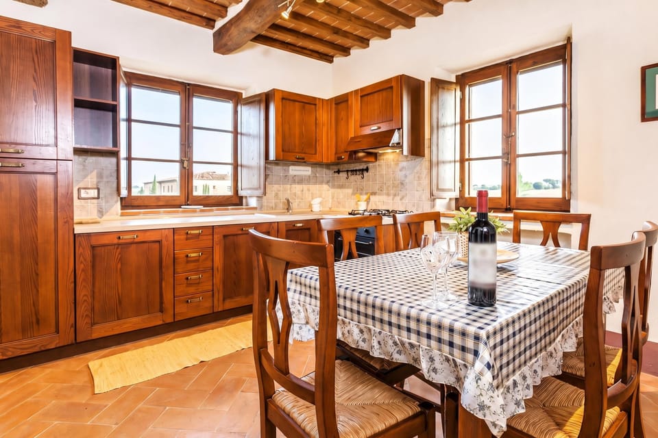 Kitchen and dining area