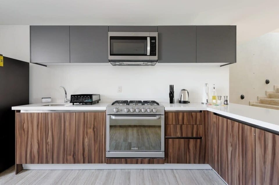 Equipped kitchen