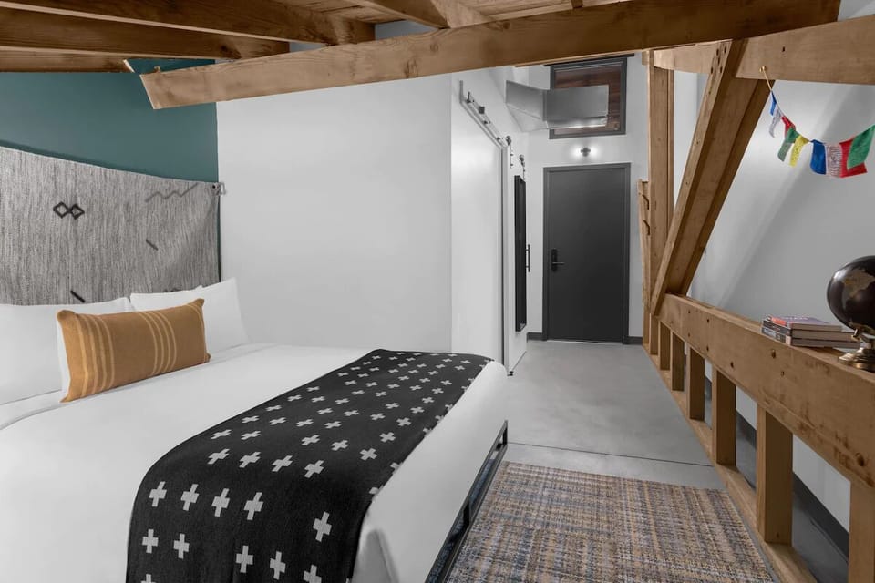 Bedroom. Interior and views may vary based on location and availability.