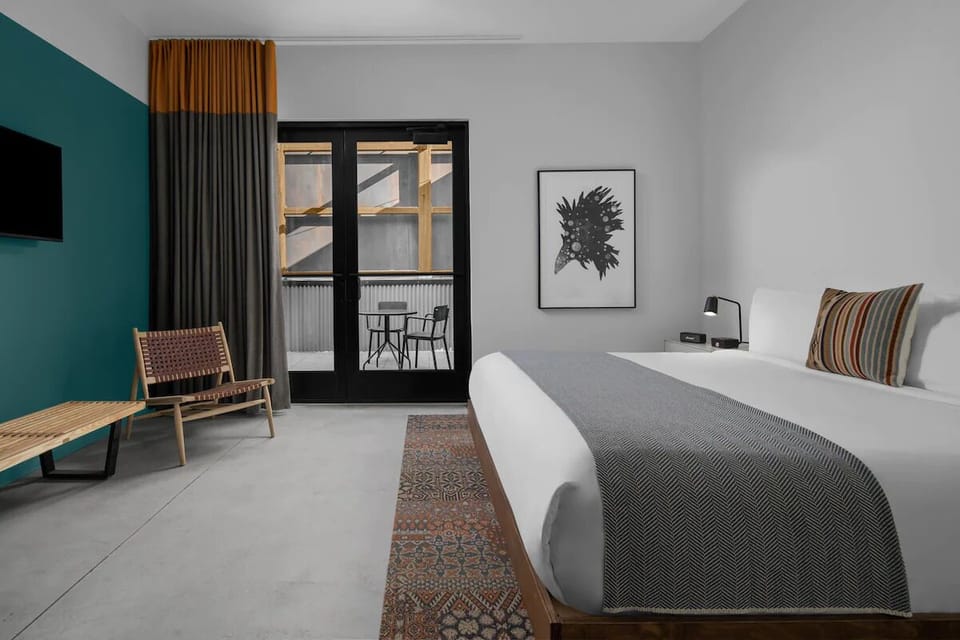 Bedroom. Interior and views may vary based on location and availability.