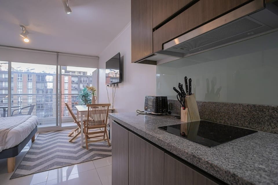 Espacio para preparar comidas y snacks