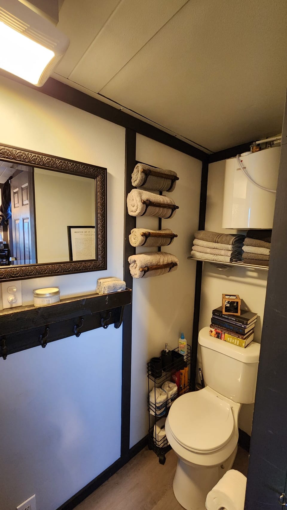 The Raven, our new Tiny Home with details from The Raven from Edgar Allan Poe (9)