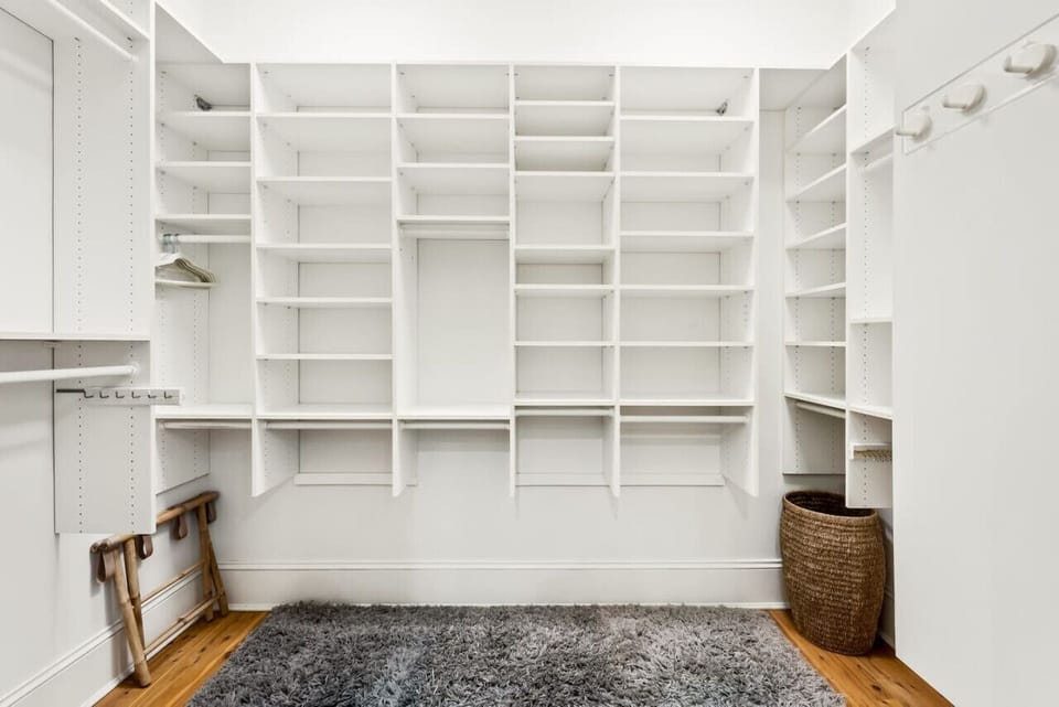 Primary bedroom closet