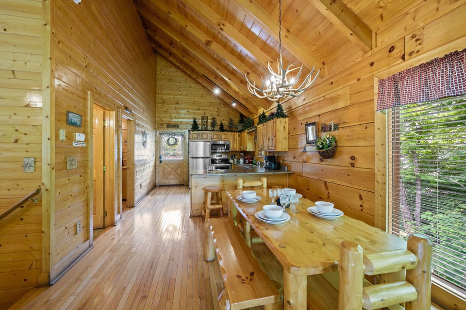 A perfect place for a meal with family or friends after enjoying the Smokies