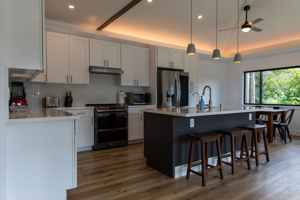 Kitchen and dinning area