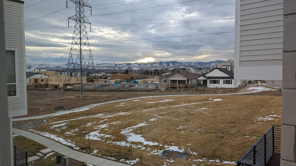 View from property