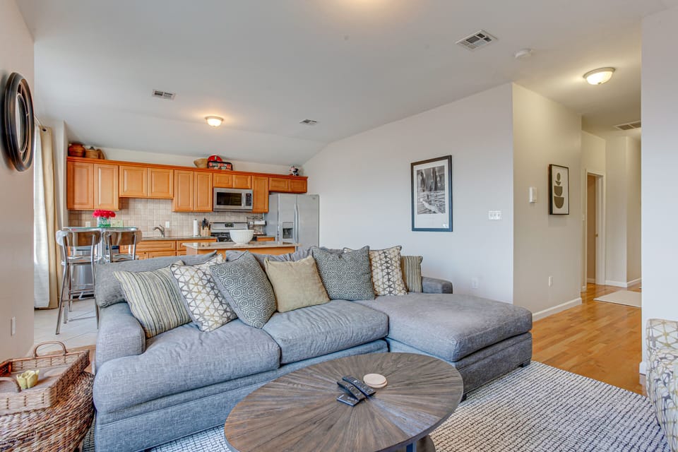 Living Room | Smart TV | Electric Fireplace