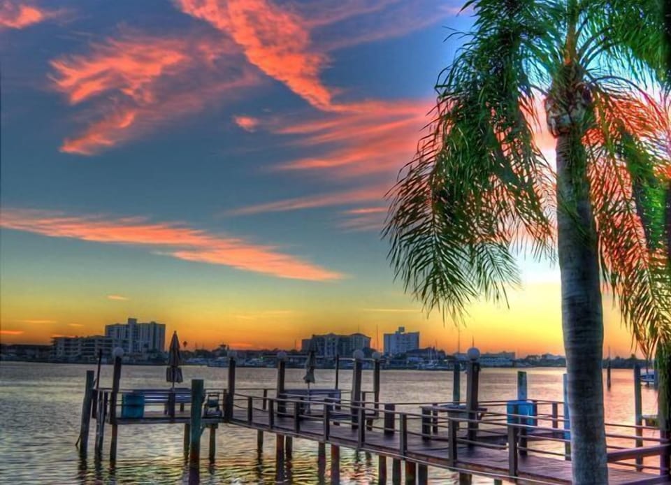 Coral Resort's fishing dock