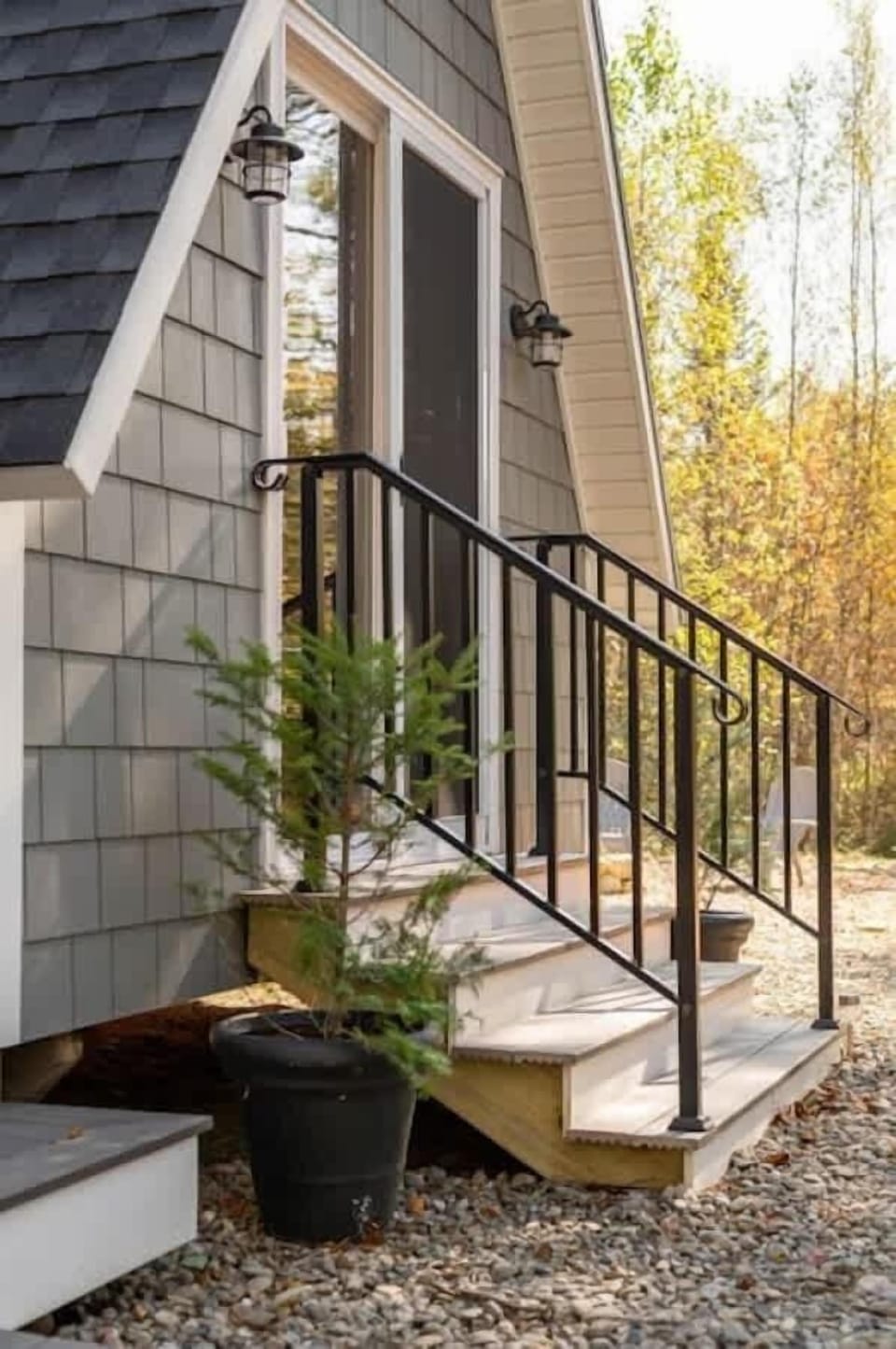 Private entrance to Bedroom 2.