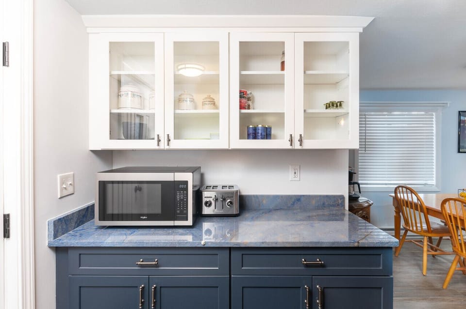 well-equipped kitchen area