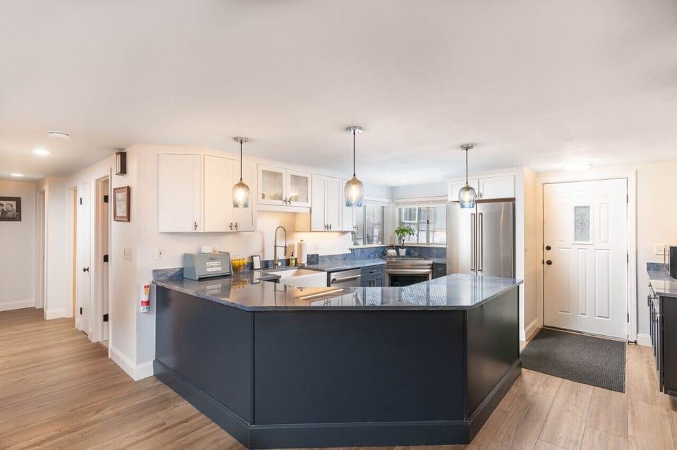 Step into our well-equipped kitchen