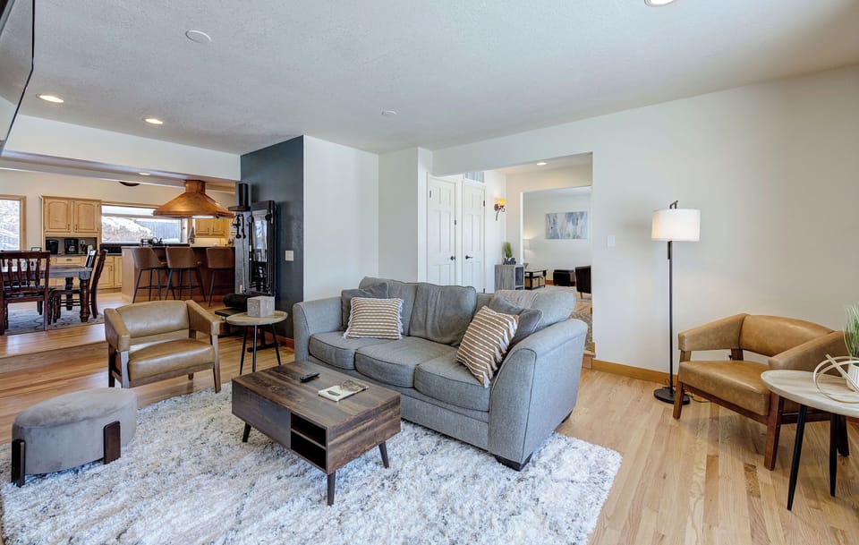 The living room