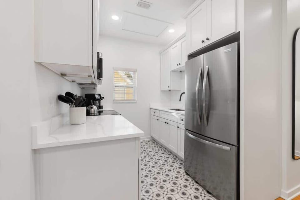 Fully stocked kitchen