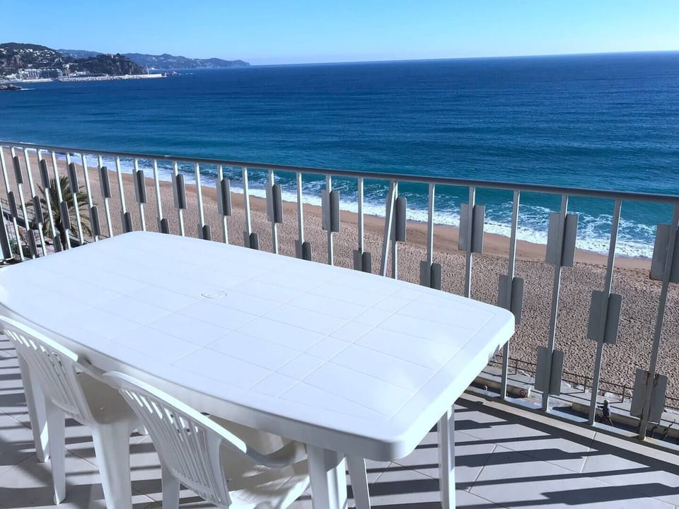 terrace with amazing sea front views
