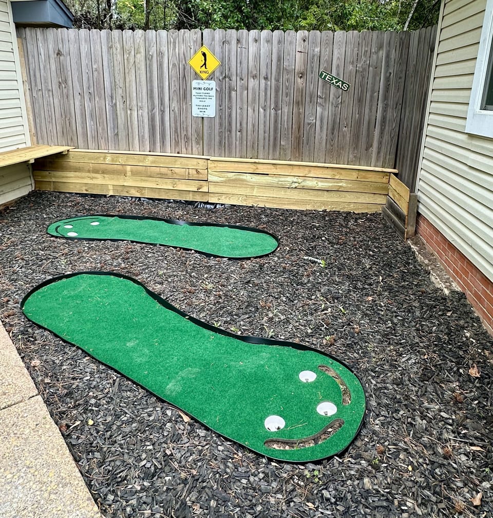 Putting greens