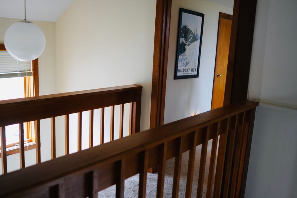 Loft entrance to the third bedroom.