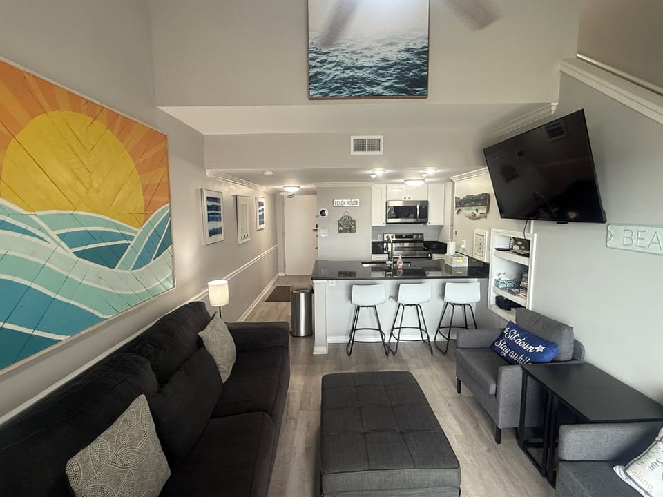 Living Room and Kitchen