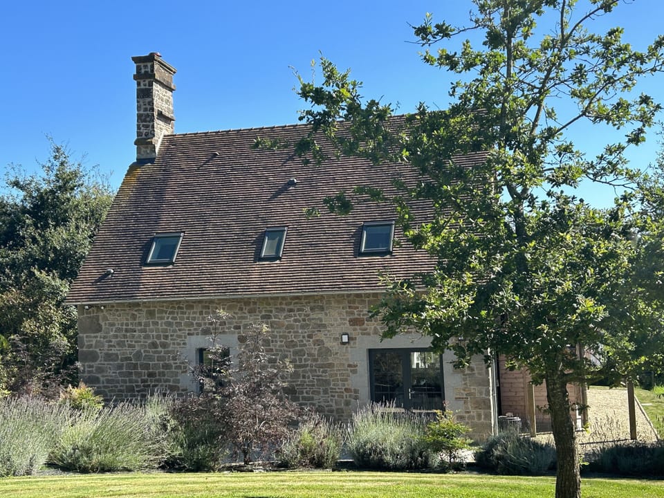 Normandy Cottage in the sun