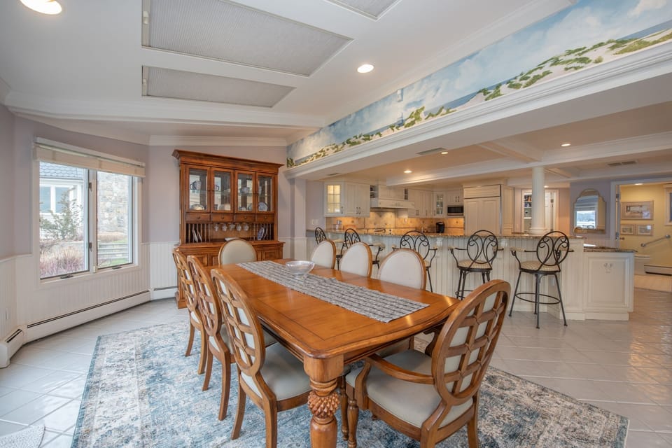 1st floor open plan kitchen and dining area