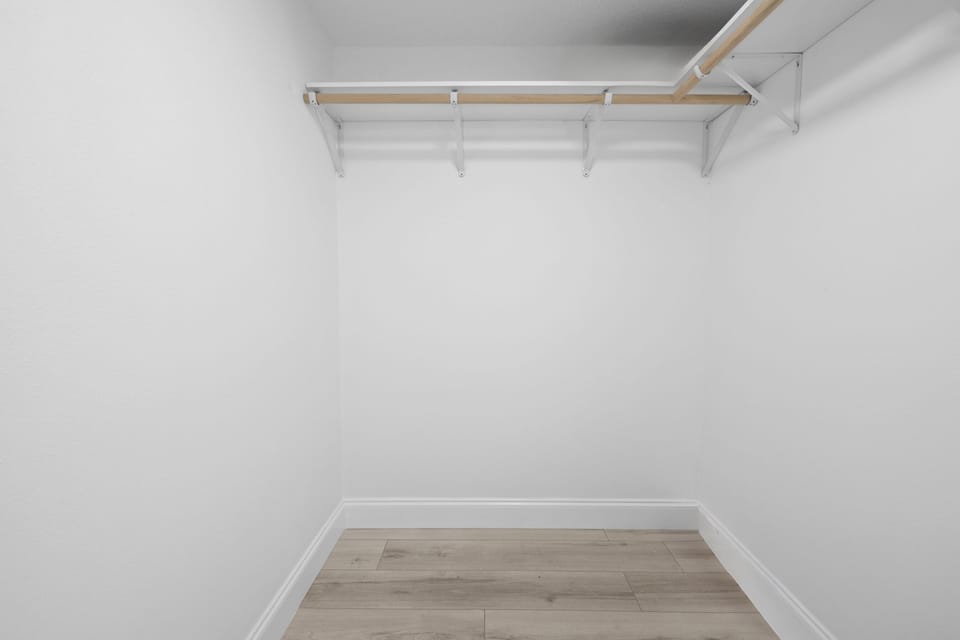 Master bedroom closet